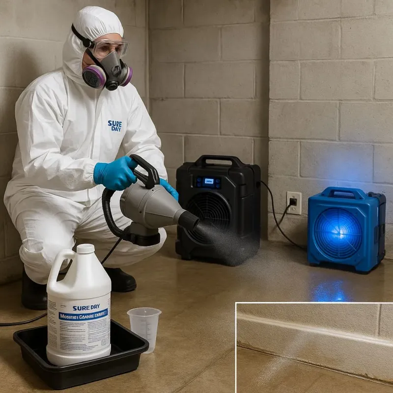 Sanitization and Odor Removal process in Timpson, TX