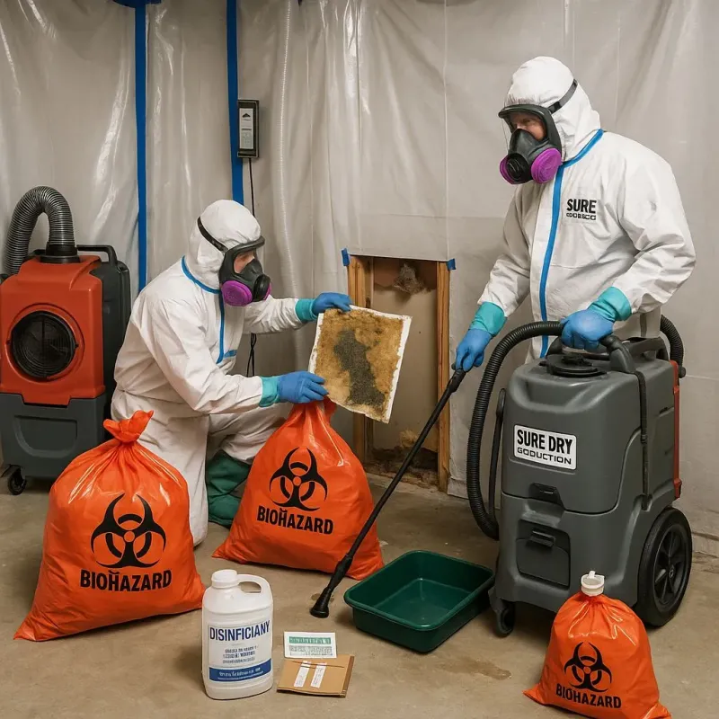 Contaminated Water Handling Protocols process in Timpson, TX