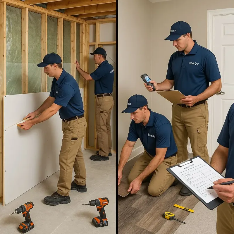 Repairs and Reconstruction process in Timpson, TX